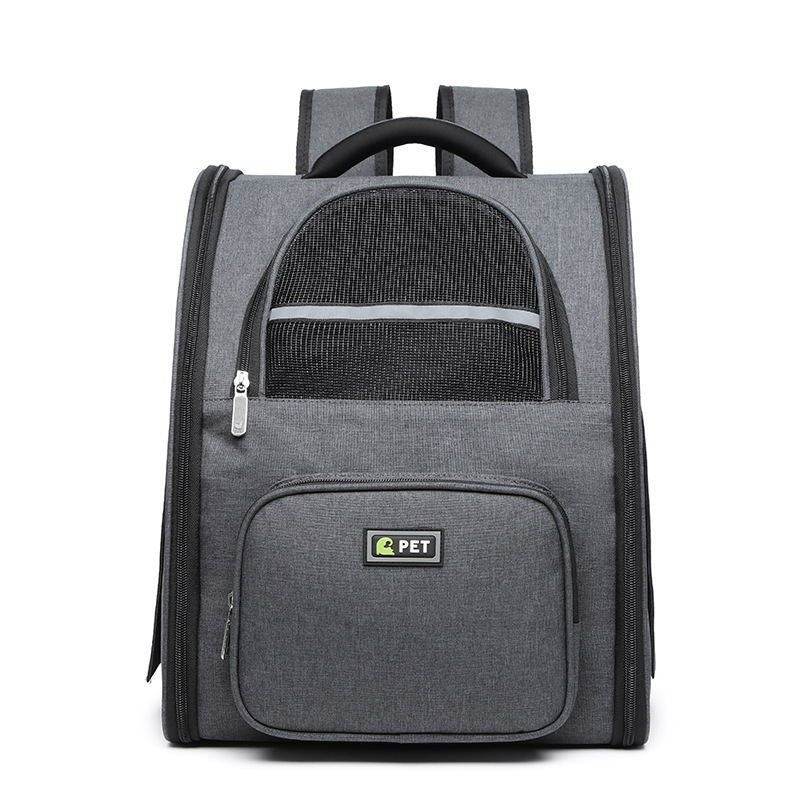 HKM-7036861 Pet Carrier Backpack for Small Pets - Cation and DTY Material, Medium Hardness, 43x41x10 cm