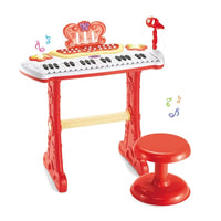 HKM-703699 37-Key Electric Piano Keyboard for Kids - Educational Musical Toy, Battery Operated, Ideal for Ages 0-7