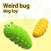 HKM-7037885 Teething Dog Toy with Sound-Activated Barking Bug for Engaging Play
