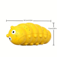 HKM-7037885 Teething Dog Toy with Sound-Activated Barking Bug for Engaging Play