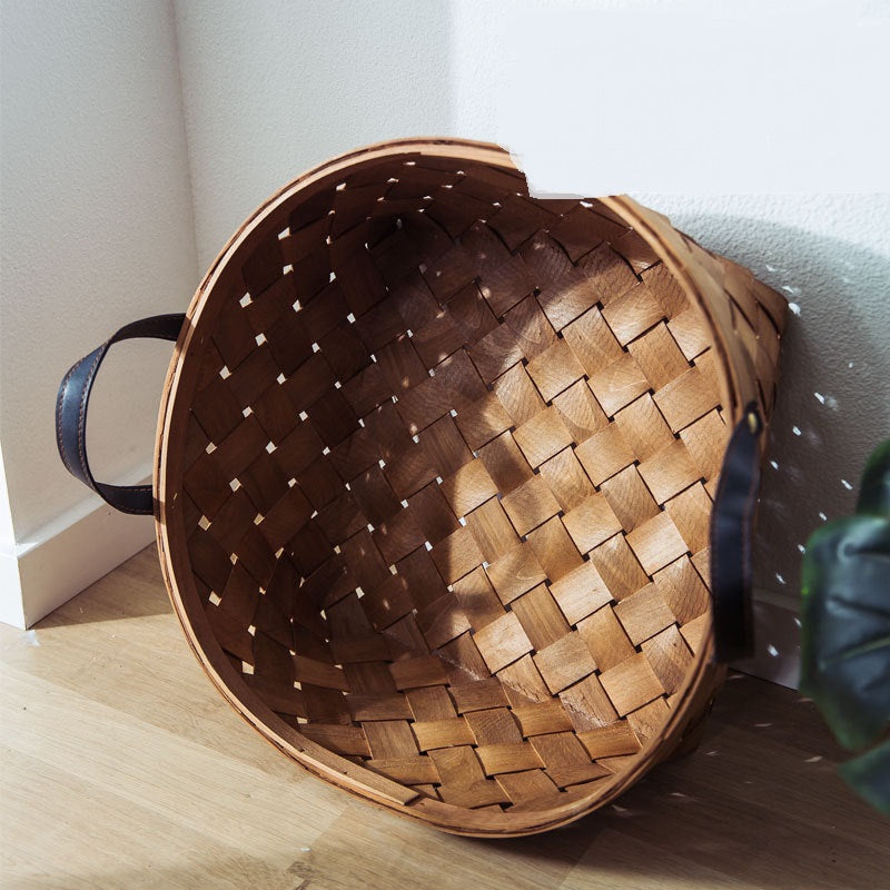 HKM-7038653 Bamboo Rattan Cat Bed House - Hand-Woven Pet Nest with High Resilience Cushion