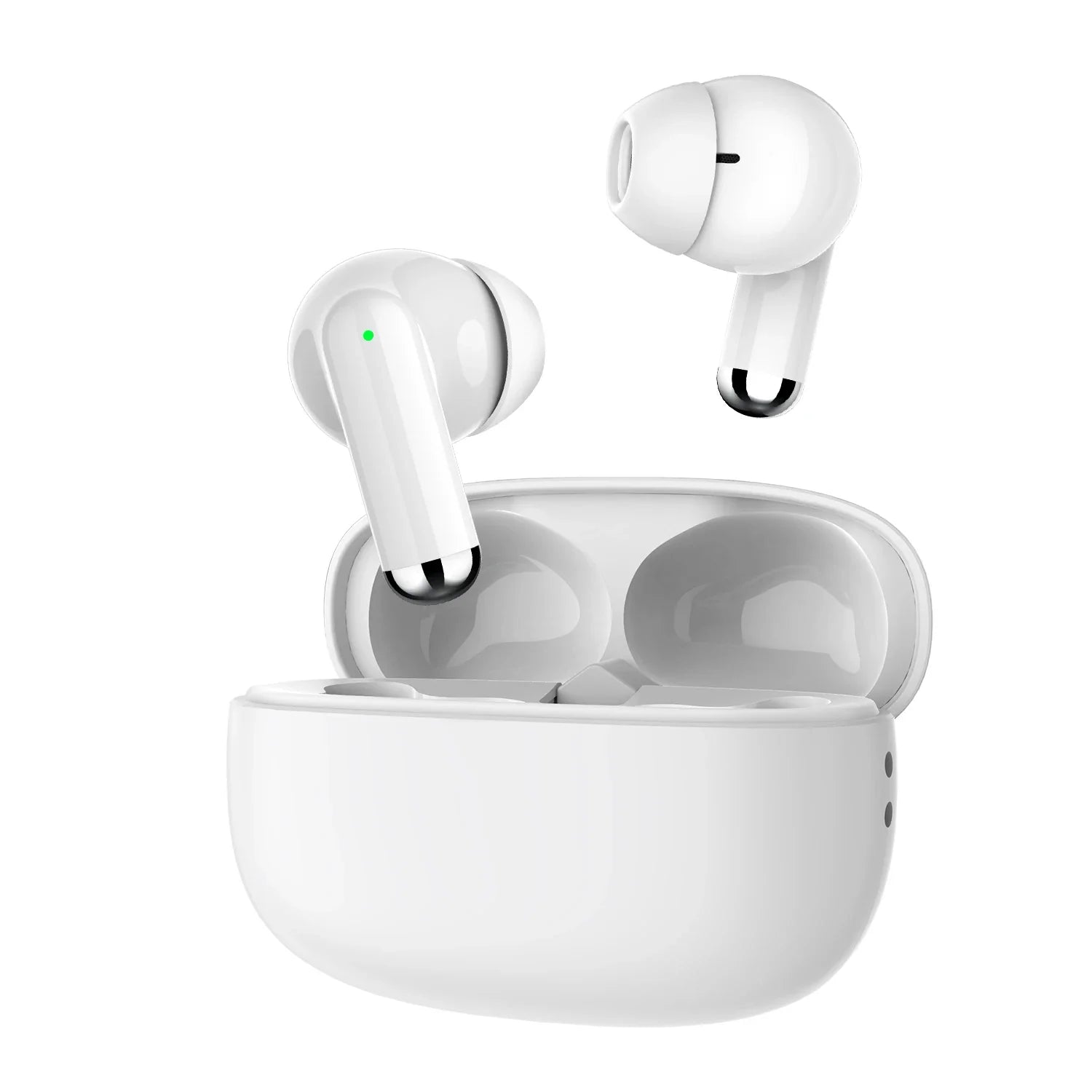 HKM-703891 Wireless Noise Cancelling Bluetooth Earbuds with LED Display for Sports and Everyday Use