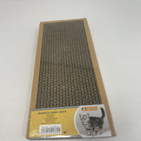 HKM-7040573 Durable Cat Scratching Post with Natural Sisal and Plush Base