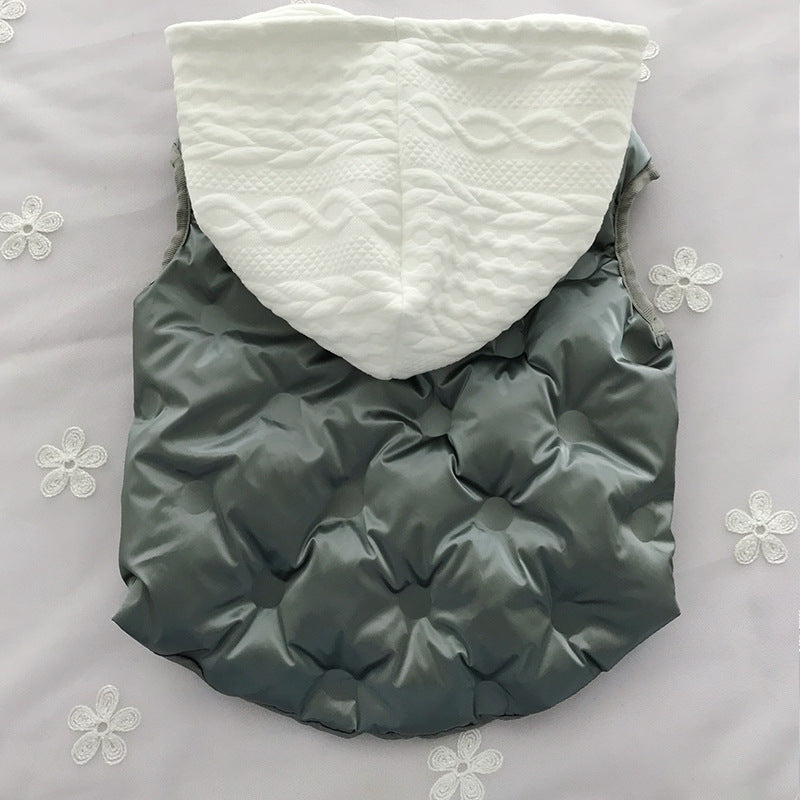 HKM-7040957 Bright Winter Cotton Coat for Dogs - Lightweight, Comfortable, and Stylish for All Breeds