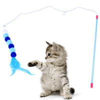HKM-7041213 14-Piece Plush Cat Toy Set with Multiple Combinations for Interactive Play