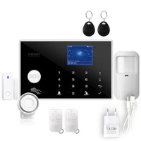 HKM-704403 Smart WiFi GSM Touch Button Alarm System for Home Security