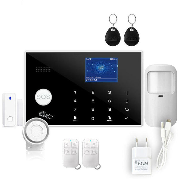 HKM-704403 Smart WiFi GSM Touch Button Alarm System for Home Security