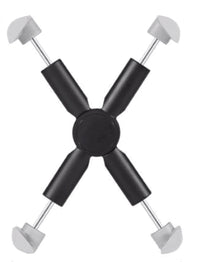 HKM-704595 Universal Motorcycle and Bicycle Mobile Phone Holder - Adjustable Bracket for Outdoor Use