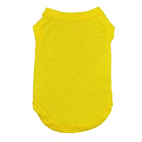 HKM-7048509 Casual Cotton T-shirt for Dogs in Various Colors and Sizes