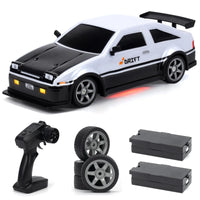 HKM-704851 1:16 Electric 4WD Drift Car RC Toy with Replaceable Tires and Modular Battery for Indoor-Outdoor Racing
