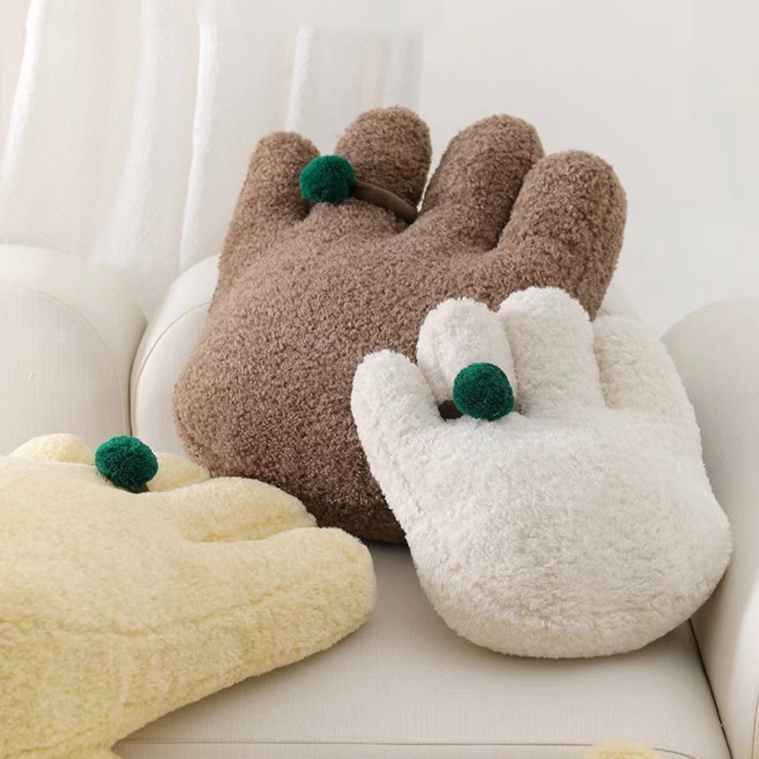 HKM-704851 Five Finger Shaped Palm Pillow - Soft PP Cotton, Various Colors
