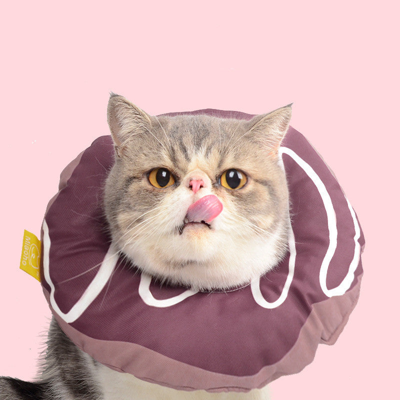 HKM-7048765 Anti-Bite Headgear for Cats and Small Dogs - Sterilization and Nail Cutting Aid
