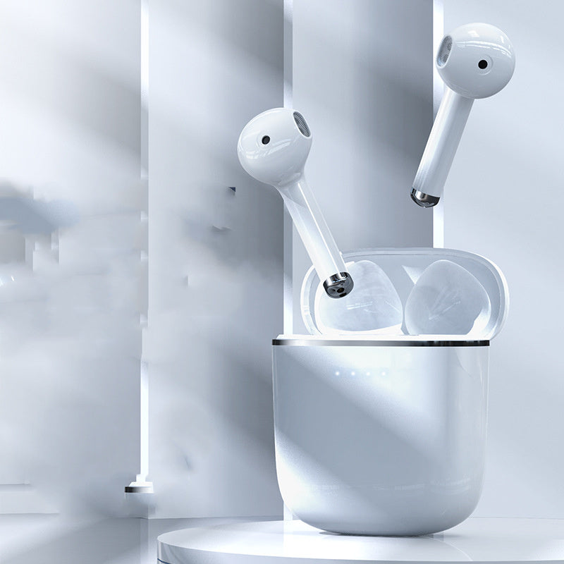 HKM-704915 In-Ear Bluetooth Headset with Long Battery Life and Voice Control - Stereo Sound, 10m Range, Rechargeable