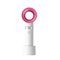 HKM-704915 Portable Rechargeable Leafless USB Bladeless Mini Handheld Fan for Cooling and Air Circulation