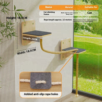 HKM-7049405 Sisal Cat Scratching Space Capsule with Sucker Lanyard and Scratch Columns