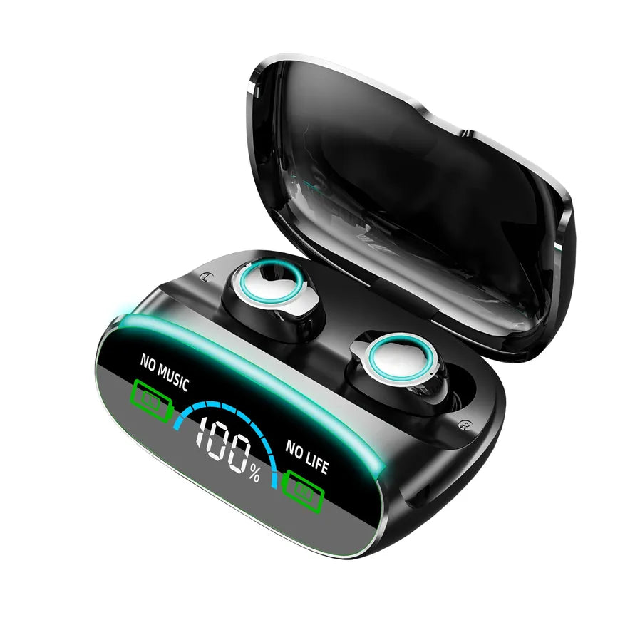 HKM-705043 TWS M38 Waterproof Sports Earphones with Charging Case for Gamers