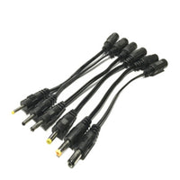 HKM-705107 DC5.5*2.1 Female Power Adapter Cable - 15cm Length, 2A Compatible
