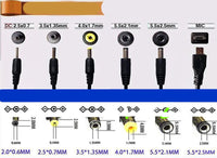 HKM-705107 DC5.5*2.1 Female Power Adapter Cable - 15cm Length, 2A Compatible