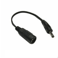 HKM-705107 DC5.5*2.1 Female Power Adapter Cable - 15cm Length, 2A Compatible