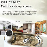 HKM-7051965 Intelligent Wireless Pet Water Dispenser with Stainless Steel Plate for Cats and Dogs