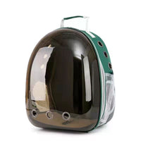 HKM-7052349 Transparent Panoramic Four Seasons Universal Pet Backpack with Side Opening - Breathable Design in Various Colors