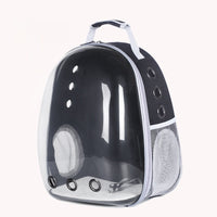 HKM-7052349 Transparent Panoramic Four Seasons Universal Pet Backpack with Side Opening - Breathable Design in Various Colors