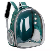 HKM-7052349 Transparent Panoramic Four Seasons Universal Pet Backpack with Side Opening - Breathable Design in Various Colors