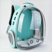 HKM-7052349 Transparent Panoramic Four Seasons Universal Pet Backpack with Side Opening - Breathable Design in Various Colors