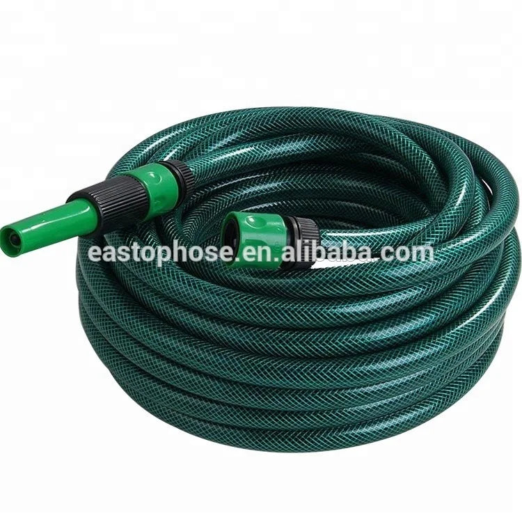 HKM-705235 Lightweight PVC Garden Hose 12mm x 15m/30m/50m for Irrigation and Washing
