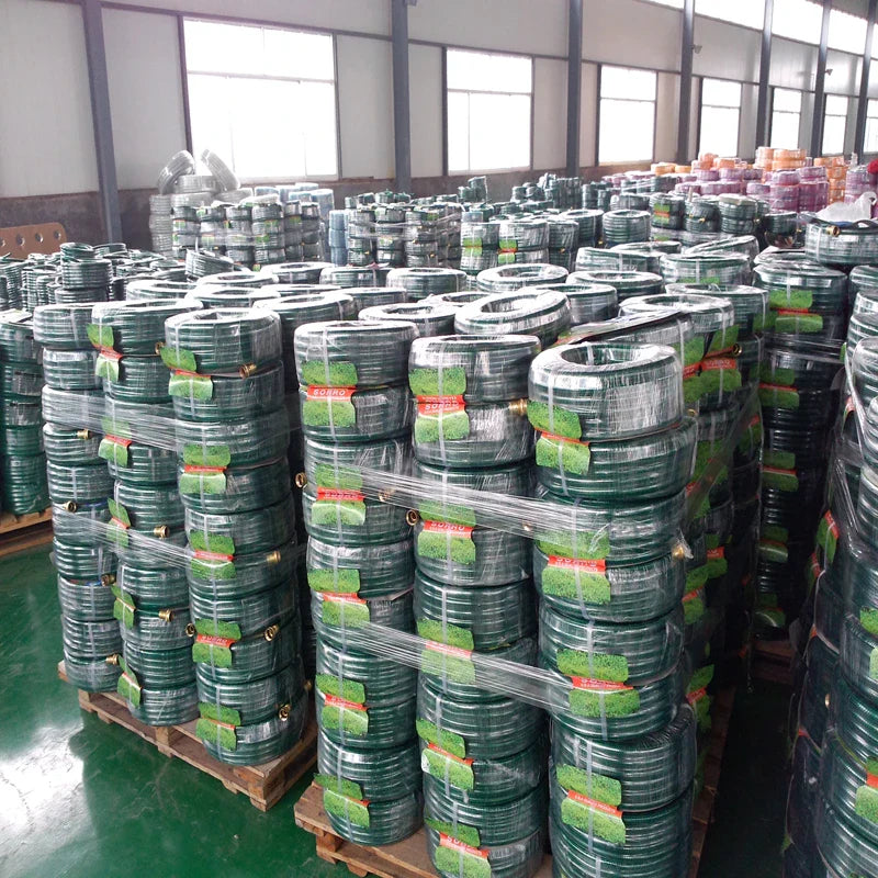 HKM-705235 Lightweight PVC Garden Hose 12mm x 15m/30m/50m for Irrigation and Washing