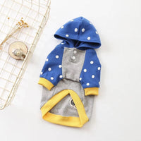 HKM-7052477 Cozy Cotton Hooded Sweatshirt for Dogs - Autumn and Winter Essentials