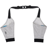 HKM-7052733 Breathable Cotton Knee Pads for Dog Front Leg Injury Protection – Casual Design in Gray