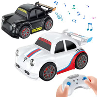 HKM-705299 Smart Drift Race Car with Obstacle Avoidance, Multi-Function Remote Control, Music & Lights - 12cm x 8cm x 5.2cm
