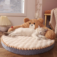 HKM-705427 Winter Pet Bed Cat Sleeping Nest