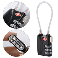 HKM-705555 Travel Lock for Suitcases - Secure Your Luggage Anywhere