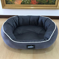 HKM-7055933 Summer Cool Pet Kennel for Small, Medium, and Large Dogs - Soft Cotton Bed Mat with Various Size Options