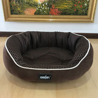 HKM-7055933 Summer Cool Pet Kennel for Small, Medium, and Large Dogs - Soft Cotton Bed Mat with Various Size Options