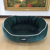 HKM-7055933 Summer Cool Pet Kennel for Small, Medium, and Large Dogs - Soft Cotton Bed Mat with Various Size Options
