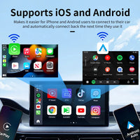 HKM-705939 Wireless Carplay Adapter for Apple Carplay and Android Auto - Converts Wired to Wireless Connection