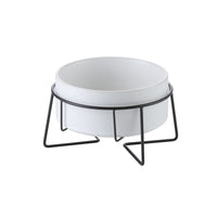 HKM-7061821 Cervical Spine Protective Pet Bowl with Iron and Wooden Frames - Available in Various Sizes and Colors