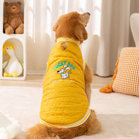 HKM-7062205 "Cozy Quilted Vest for Large Dogs ¨C Warm, Stylish Jacket for Golden Retrievers and Samoyeds"