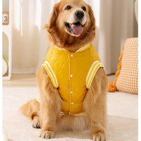 HKM-7062205 "Cozy Quilted Vest for Large Dogs ¨C Warm, Stylish Jacket for Golden Retrievers and Samoyeds"