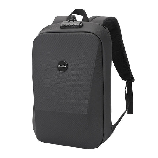 HKM-706259 Stylish 17-Inch Laptop Backpack for Students - Durable PE Film Design, Ideal for School and Travel