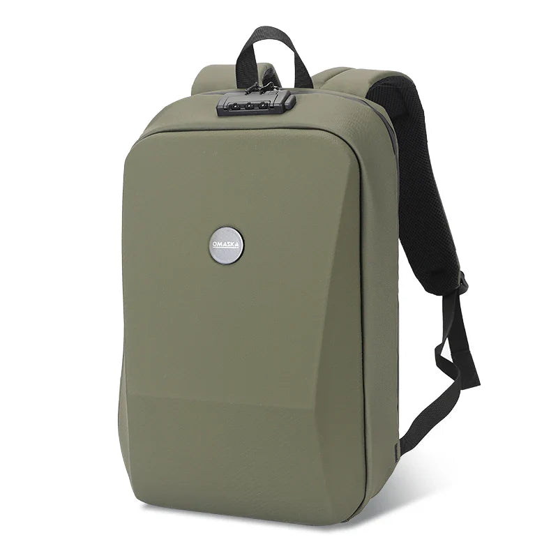 HKM-706259 Stylish 17-Inch Laptop Backpack for Students - Durable PE Film Design, Ideal for School and Travel