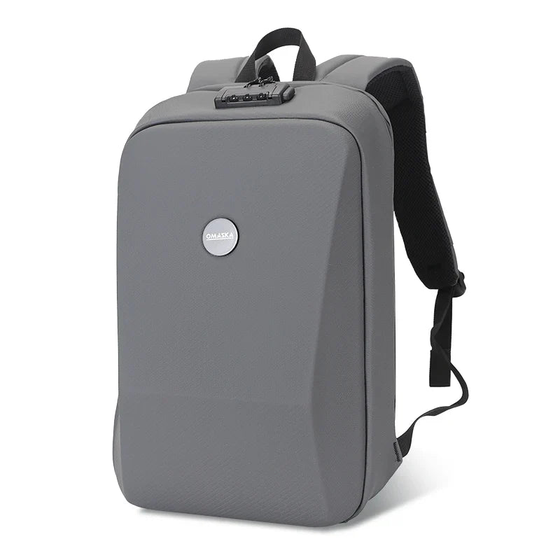 HKM-706259 Stylish 17-Inch Laptop Backpack for Students - Durable PE Film Design, Ideal for School and Travel