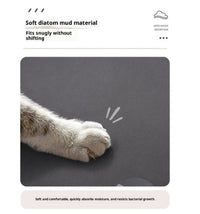 HKM-7063485 Diatomite Pet Comfort Pad - Splash-proof, Absorbent, Washable, Square Design for Cats and Dogs