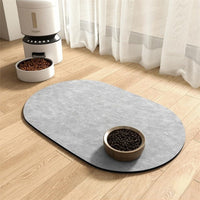 HKM-7063485 Diatomite Pet Comfort Pad - Splash-proof, Absorbent, Washable, Square Design for Cats and Dogs