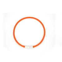 HKM-7063613 Luminous USB Charging Silicone Dog Collar with Multiple Color Modes
