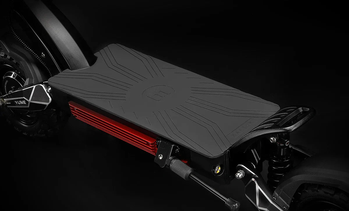 HKM-706387 YUME Raptor 60V Dual Motor Electric Scooter with 11-Inch Tires and Smart Features