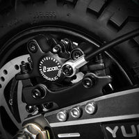 HKM-706387 YUME Raptor 60V Dual Motor Electric Scooter with 11-Inch Tires and Smart Features